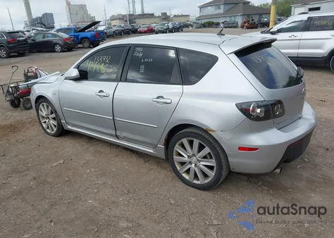 2008 Mazda Mazda3 S Sport из США, поврежденный, VIN JM1BK344081133932